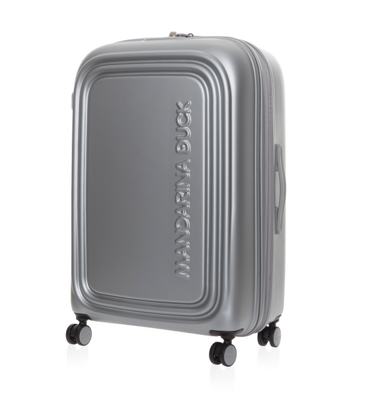 Logoduck Silver Large Expandable Trolley