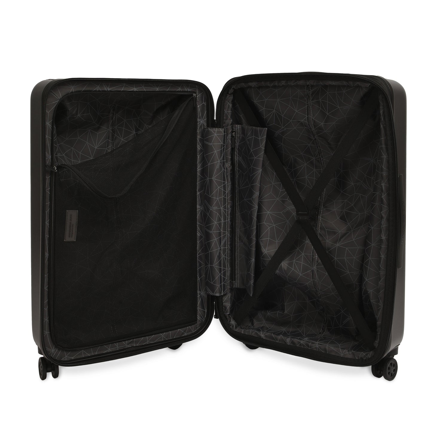 Tank Case Medium Black Expandable Trolley