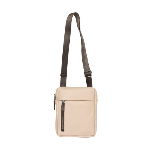 Hunter Vertical Small Sand Crossbody Bag