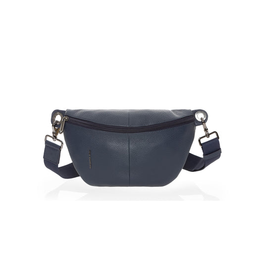 Mellow Leather Dress Blue Bum bag