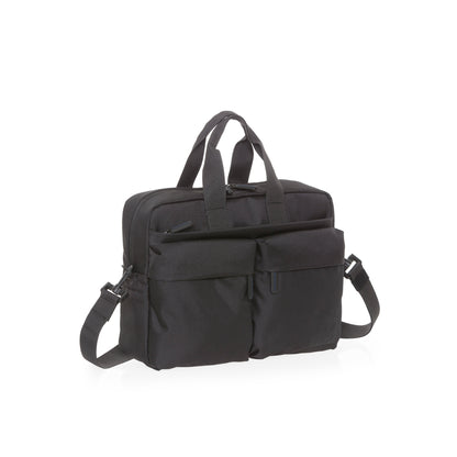 District Black Briefcase | 15" Laptop