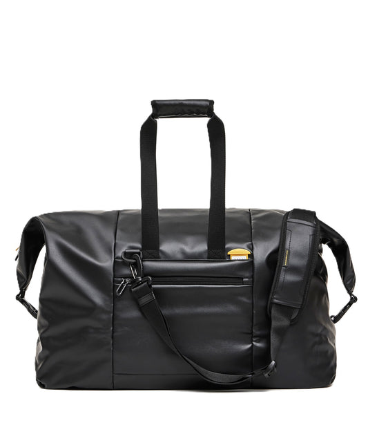 Black Eco Coated Medium Duffle Bag