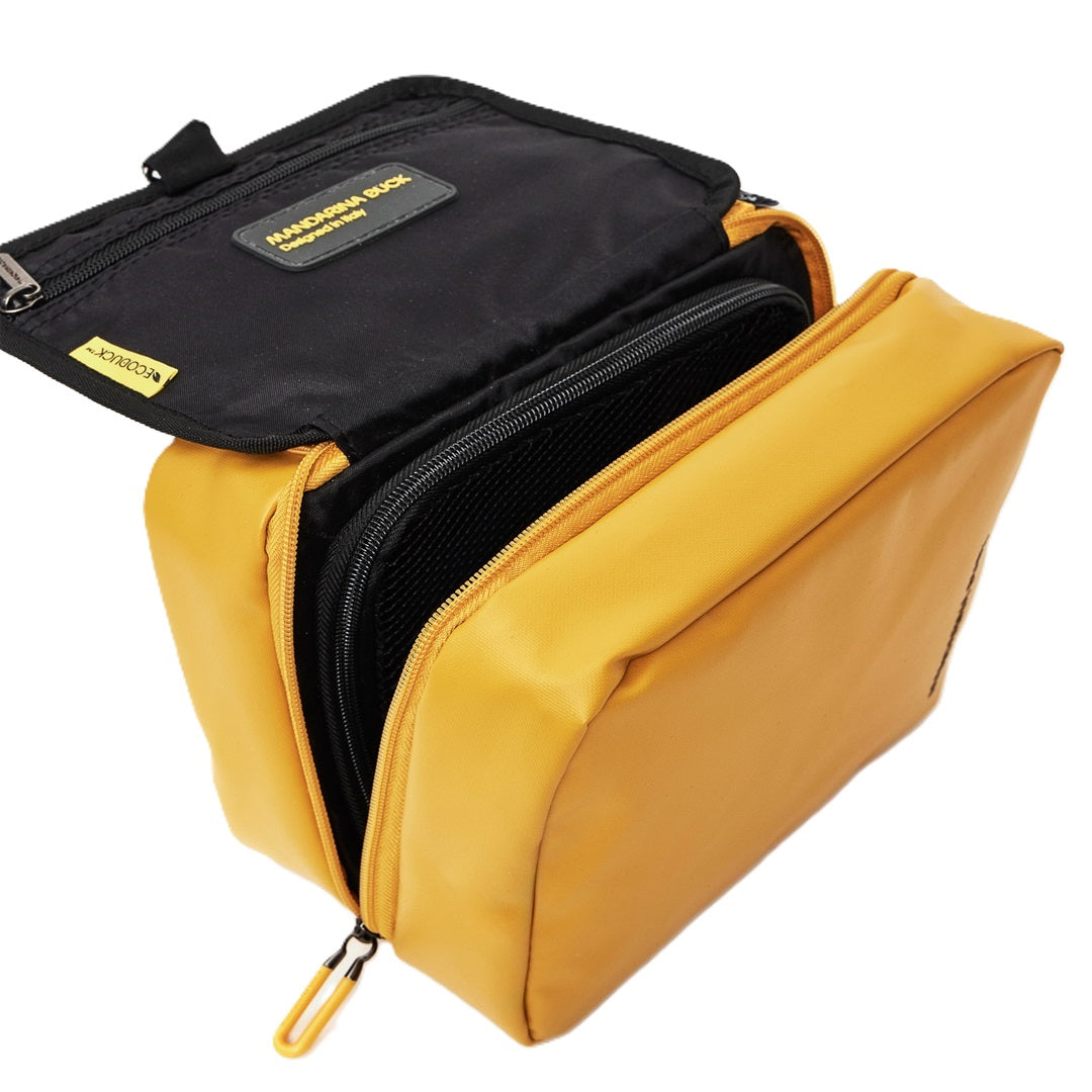 Yellow Eco Coated Medium Necessaire