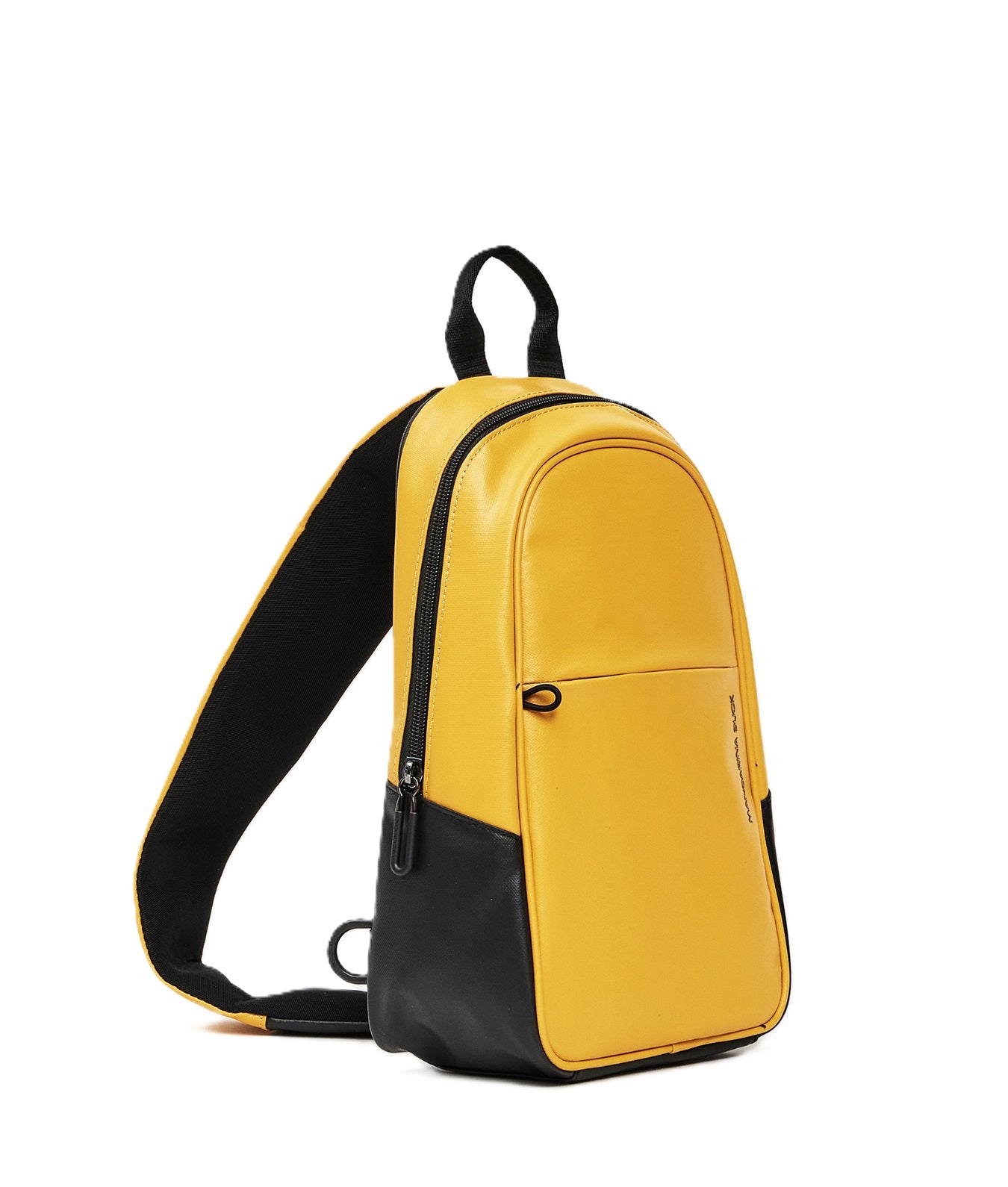 Yellow Eco Coated Small Sling Bag