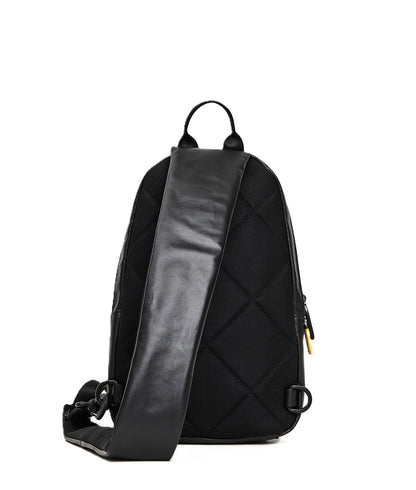 Black Eco Coated Small Sling Bag