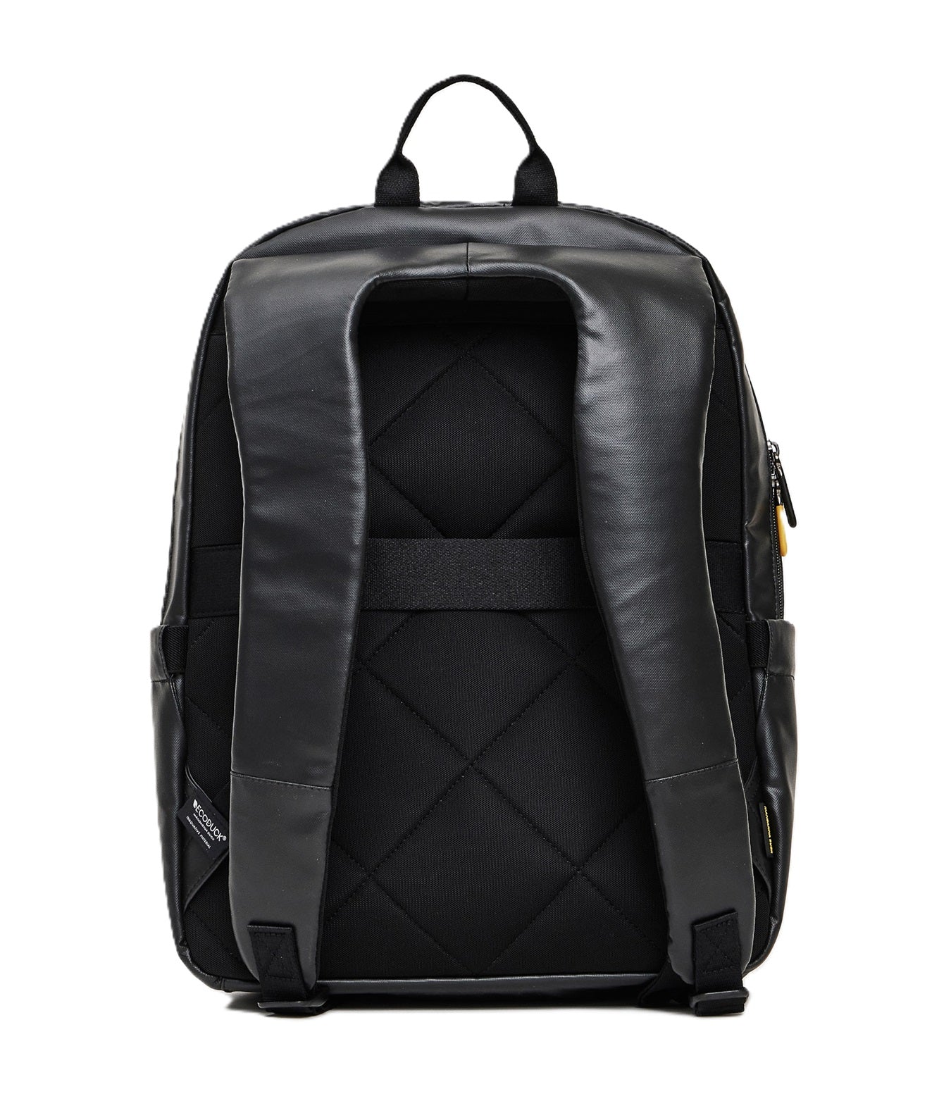 Black Eco Coated Large Backpack