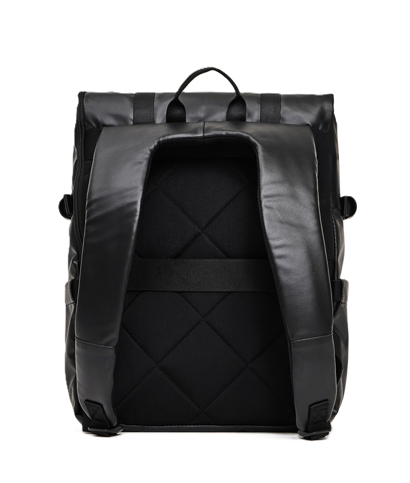 Black Eco Coated Medium Backpack