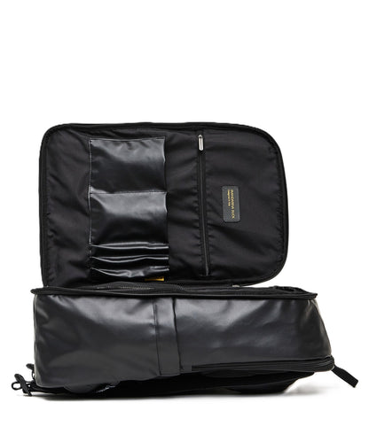 Black Eco Coated Large Travel Backpack