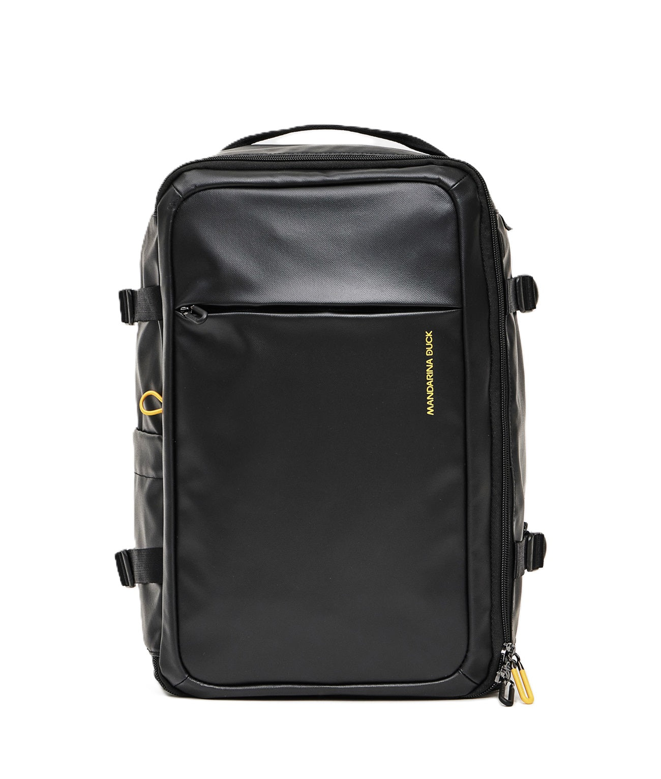 Black Eco Coated Medium Travel Backpack