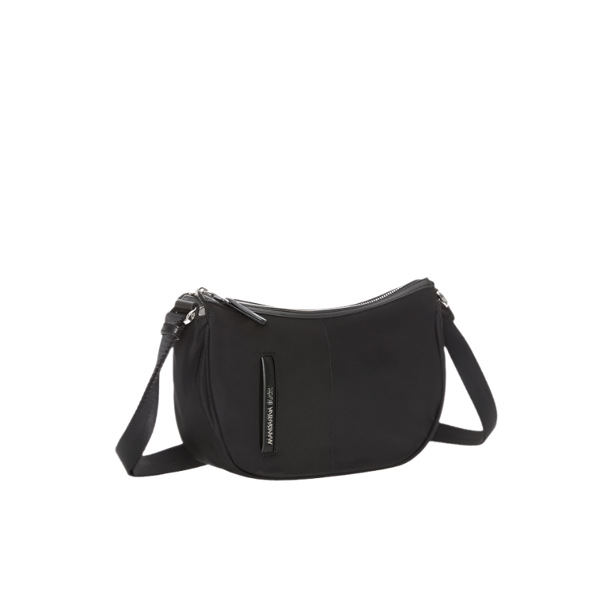 Hunter Small Black Hobo Bag