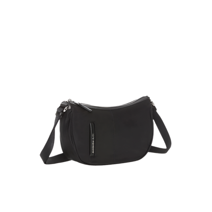 Hunter Small Black Hobo Bag