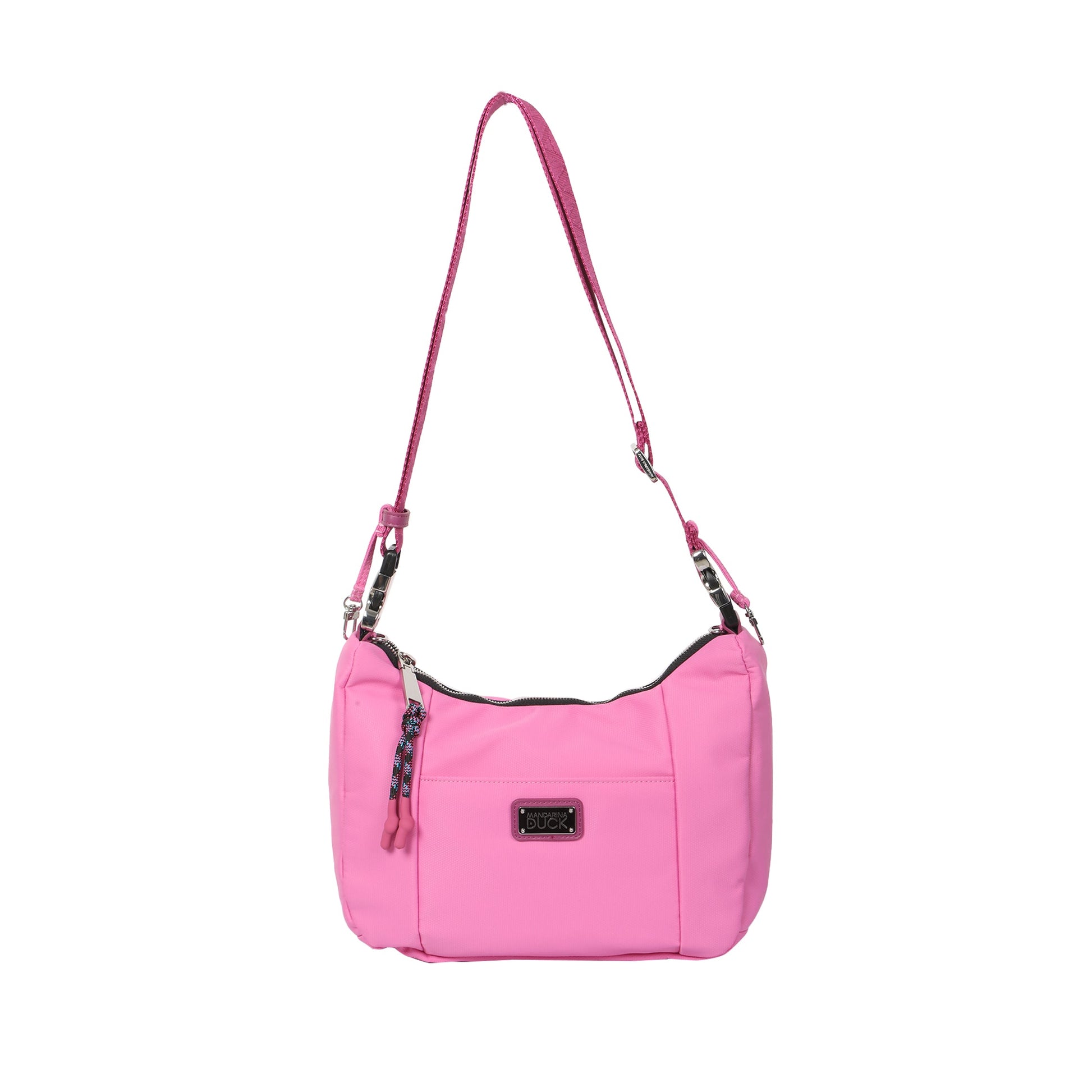 Style Buckled Pouch Pink Medium Shoulder Bag - Main Image