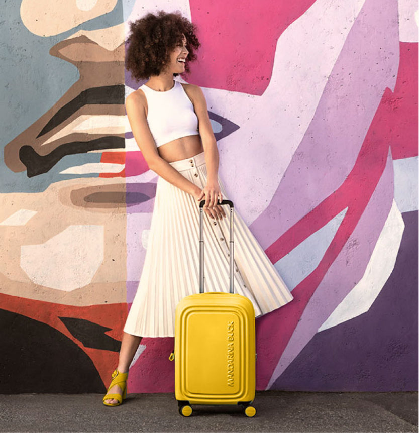 Mandarina duck 2025 luggage sale