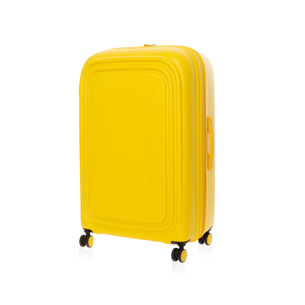 MANDARINA DUCK Trousse de maquillage jaune pour femme - Logoduck MANDARINA DUCK Trousse de maquillage jaune pour femme - Logoduck